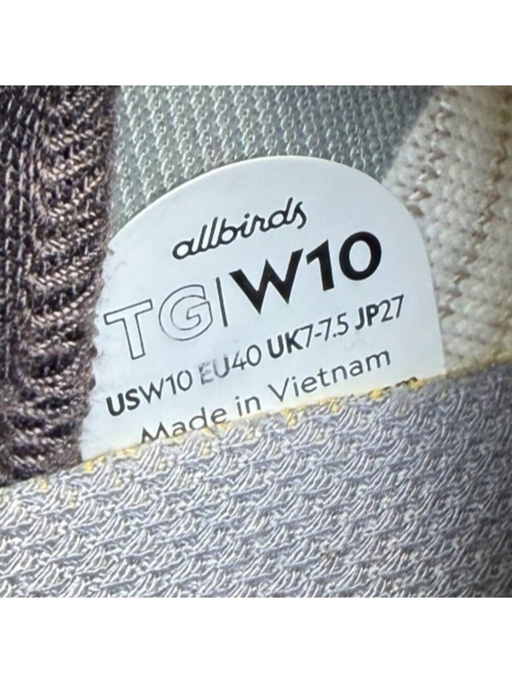 Allbirds Tree Glider Womens Size 10 Beige Brown Athletic Running Shoes Sneakers - Picture 11 of 12